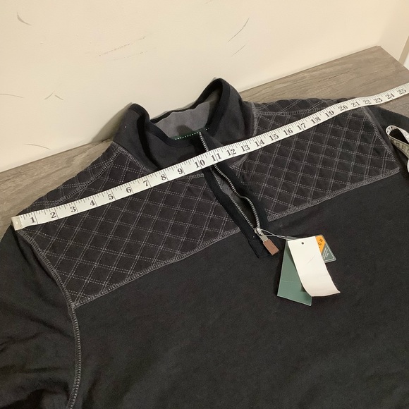 NWT G.H. Bass & Co. Outdoor Zip Neck Flannel Pullover, Size XXL - Picture 12 of 14